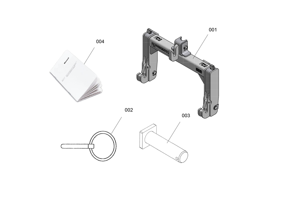 Dia Kit - Quick Hitch - Cat 3