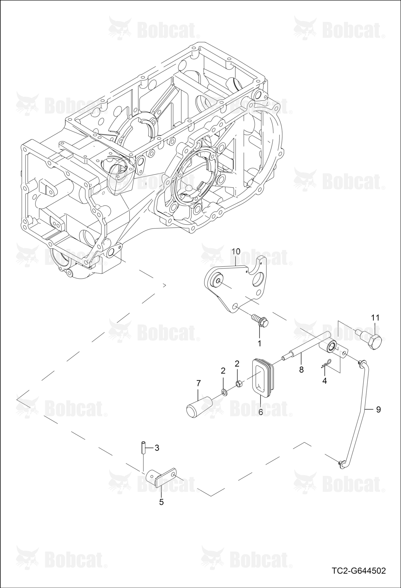 Front Wheel Drive Lever Group