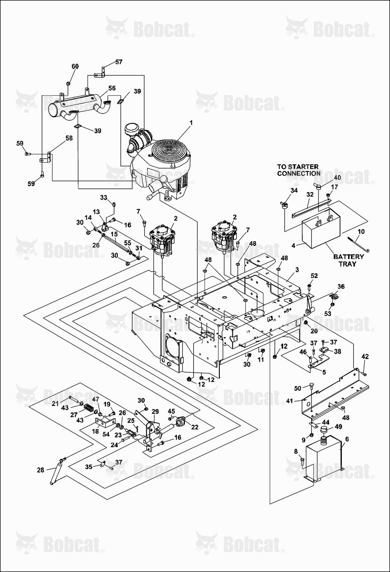 Upper Engine Deck ASSY