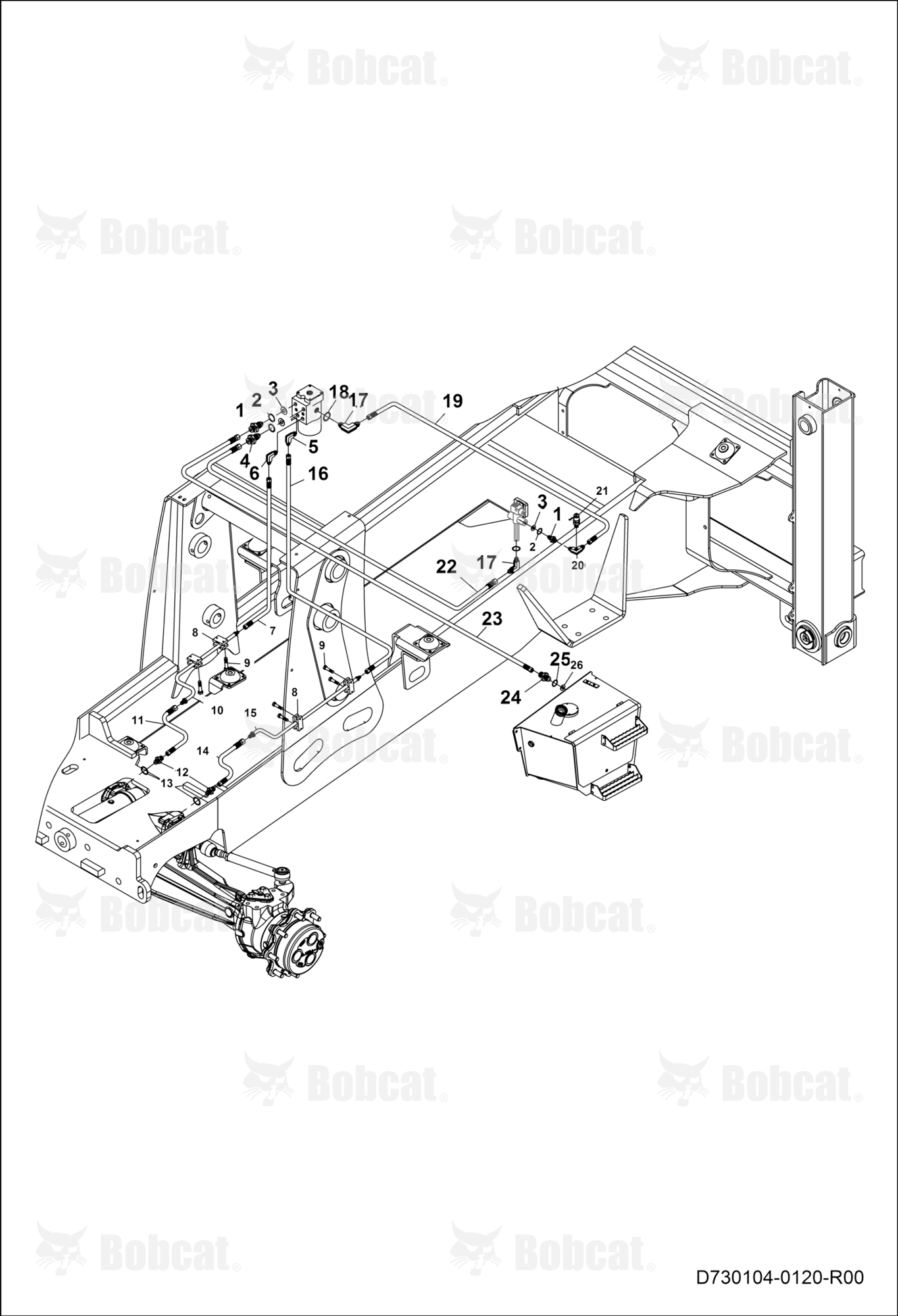 Steering Cylinder Circuit