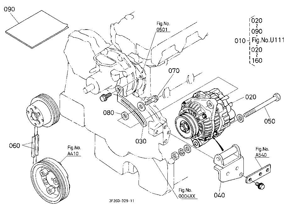 Alternator Kit 1 (Alternator) [Option] [Ca]