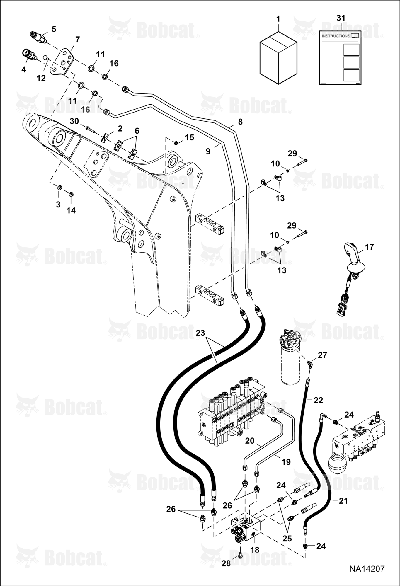 Hydraulic Auxiliary Kit (Second)