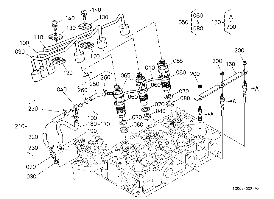 Nozzle Holder And Glow Plug
