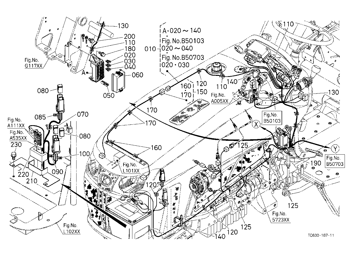 Electrical Wiring (Front) [L4701-Canada Model]