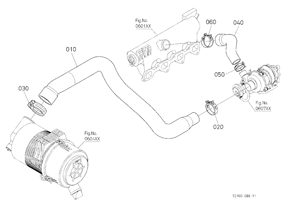 Inlet Pipe [V2403-M-Te2-Hst1/Hst2]
