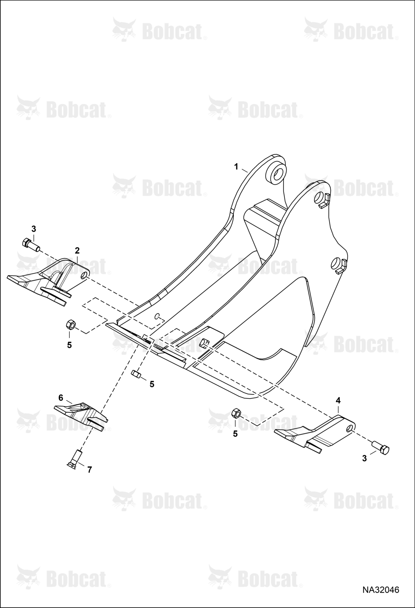 Bucket (.09 CBM) (0.9 CBM)