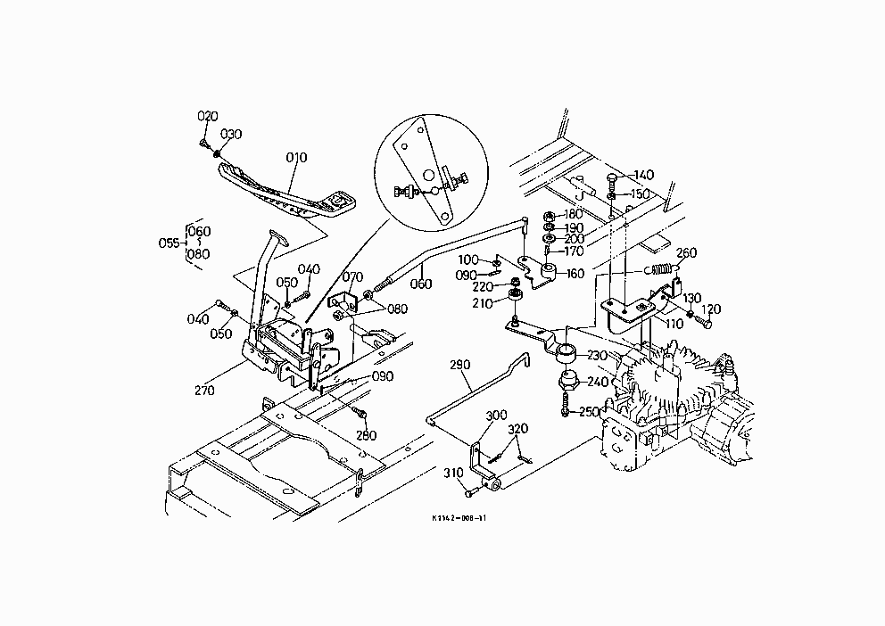 SPEED CHANGE PEDAL