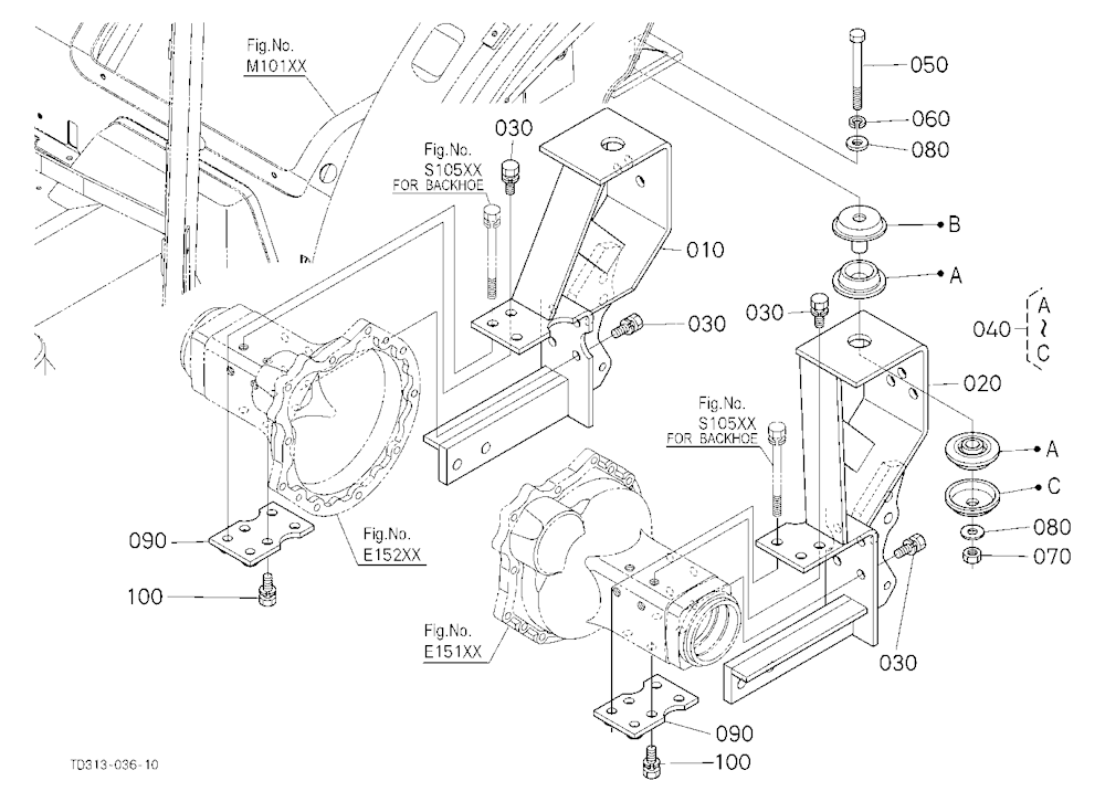 Cab Bracket Rear