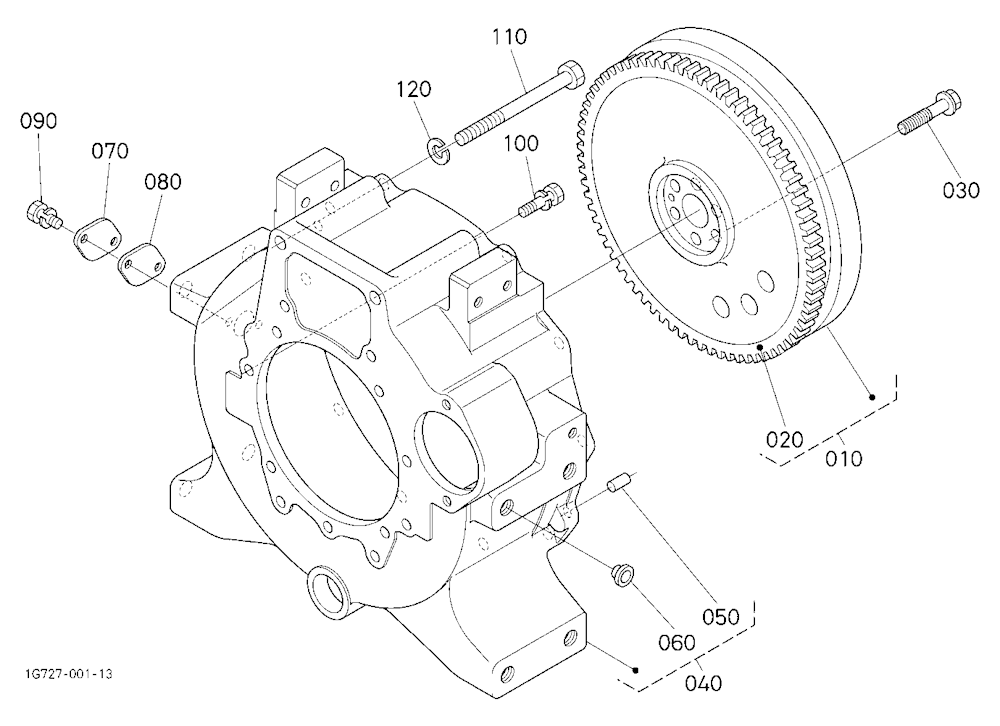 Flywheel [D1703-M-E3-Hst1/Hst2]