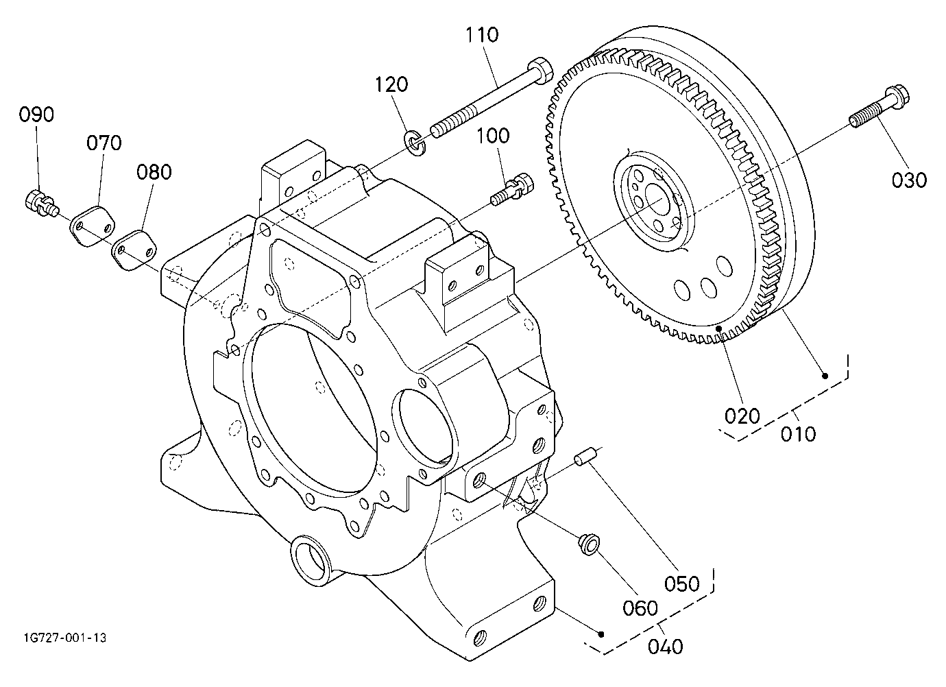 Flywheel [D1703-M-E3-Hst1/Hst2]