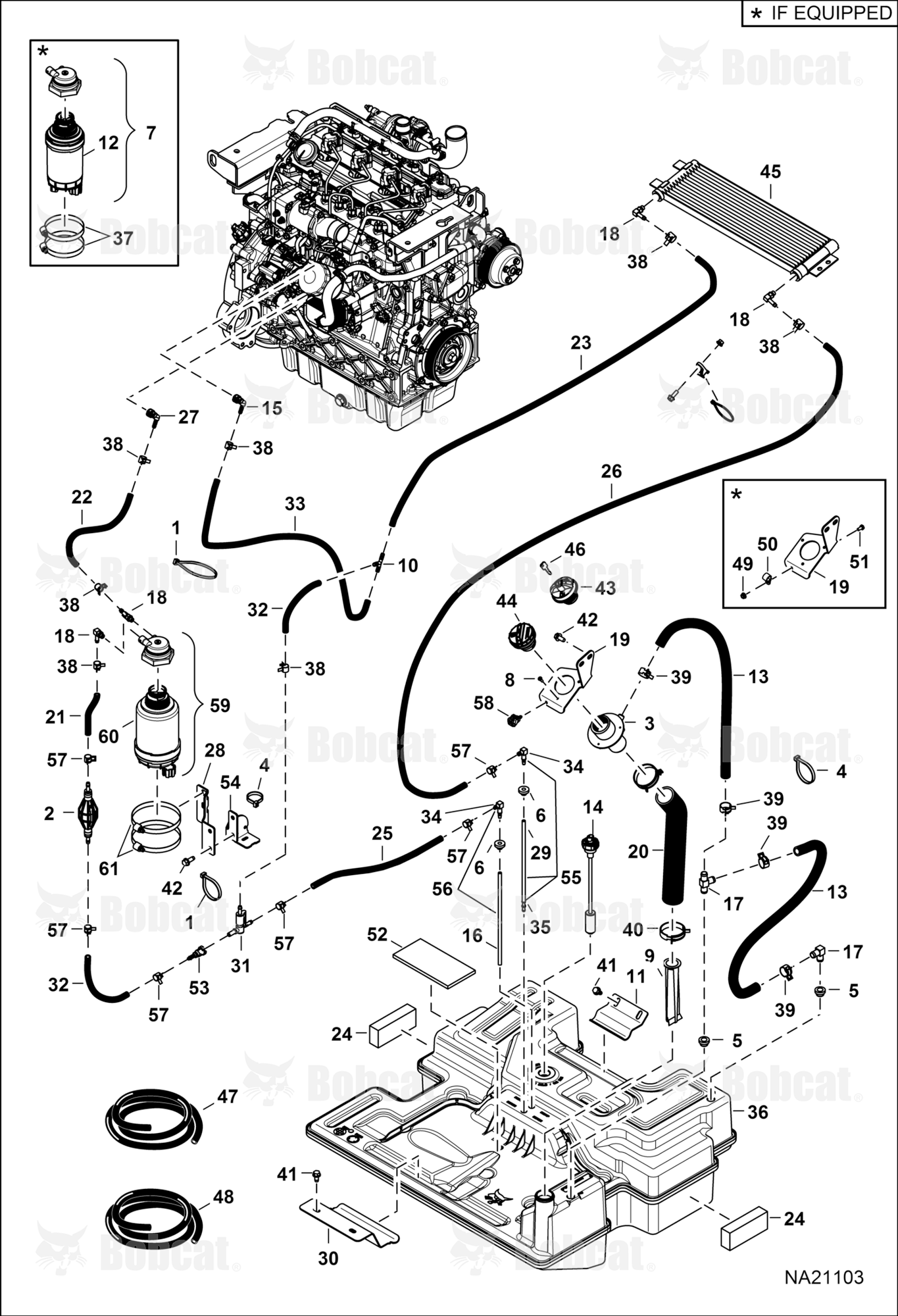 Engine & Attaching Parts (Fuel System)  AJ9C11124 & Above