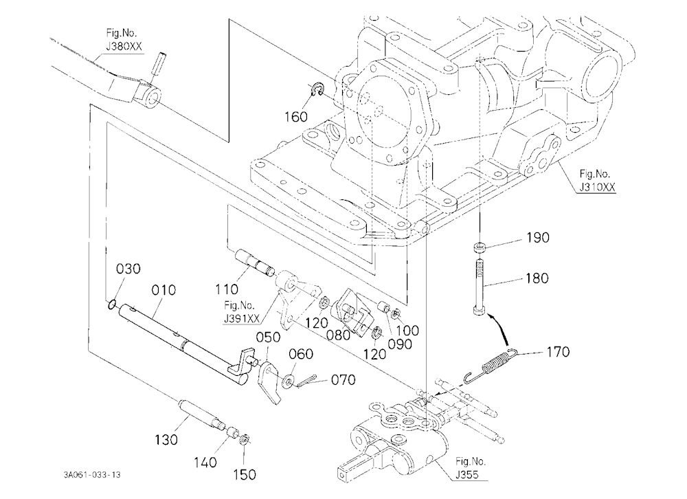 Position Control Shaft [Rops Type]