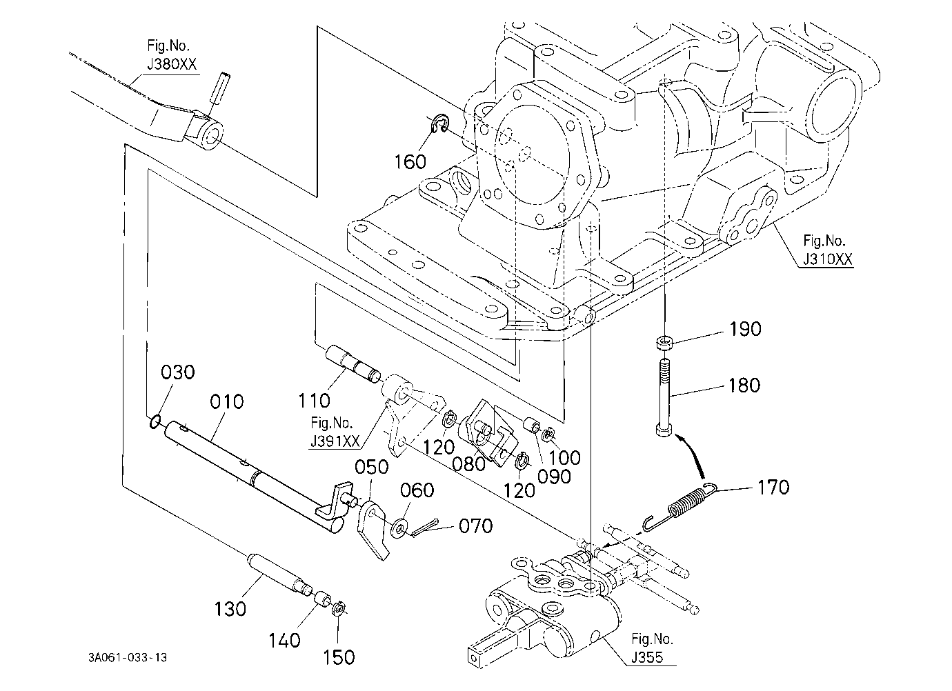 Position Control Shaft [Rops Type]
