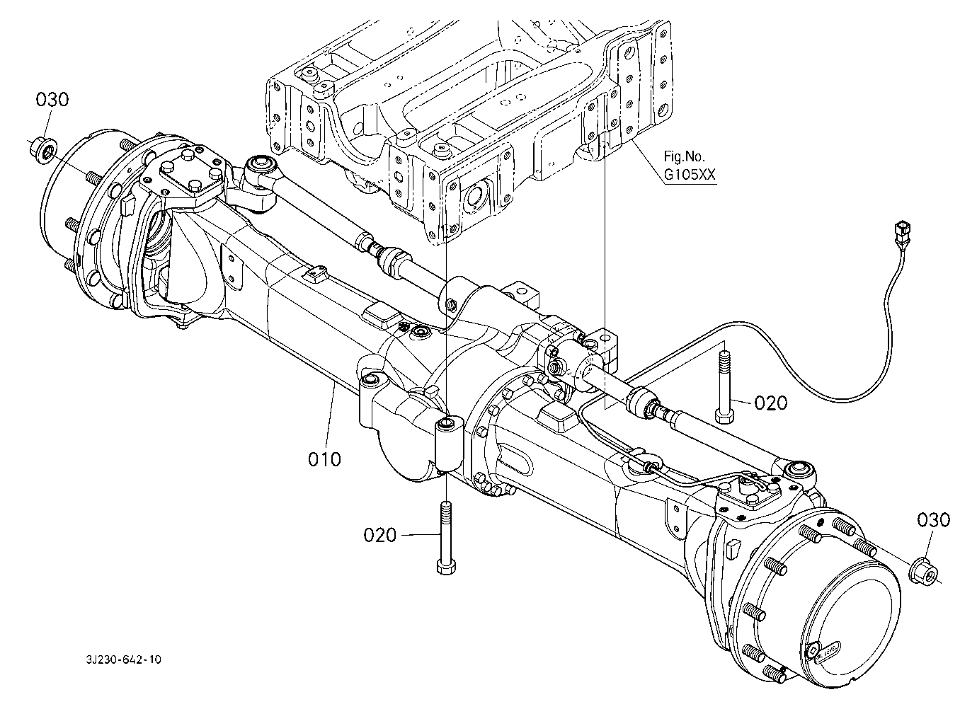 Front Axle [W/O Front Suspension] [Front Axle:Heav