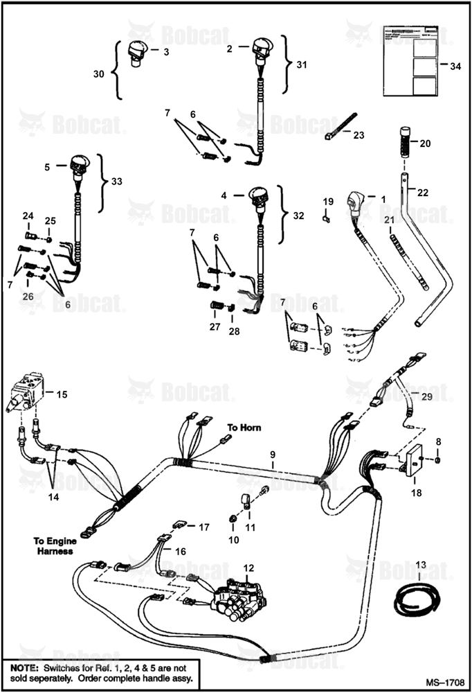 Controls Electrical Circuitry