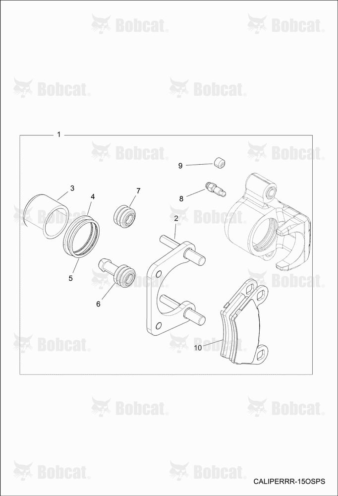 BRAKES, CALIPER, Rear
