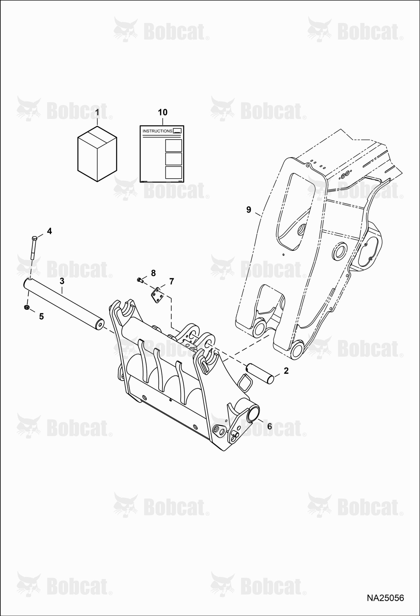 Attachment Carriage Kit (Quicktach)