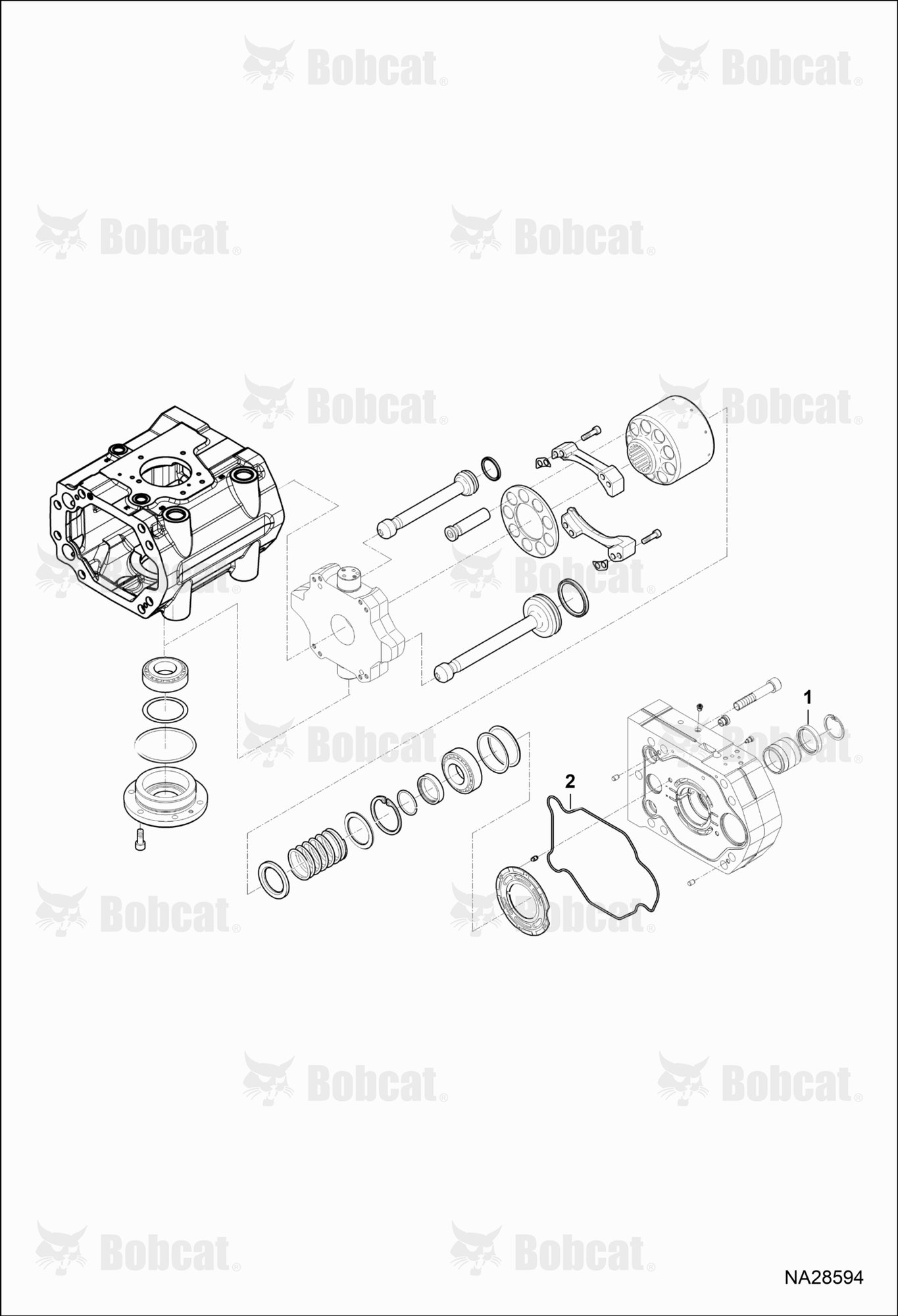 Hydrostatic Motor (Servo Piston)
