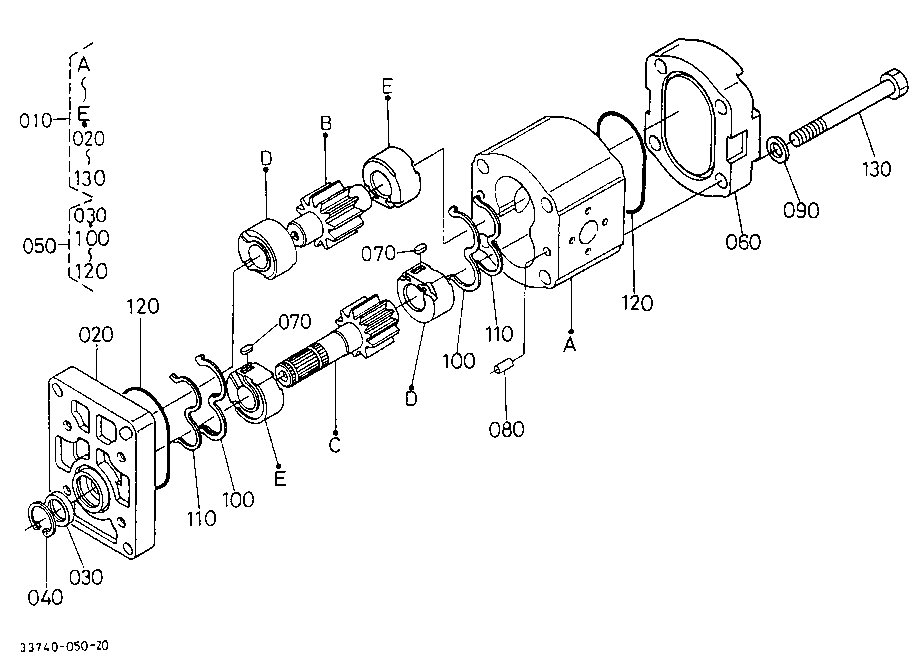 Hydraulic Pump [Component Parts]