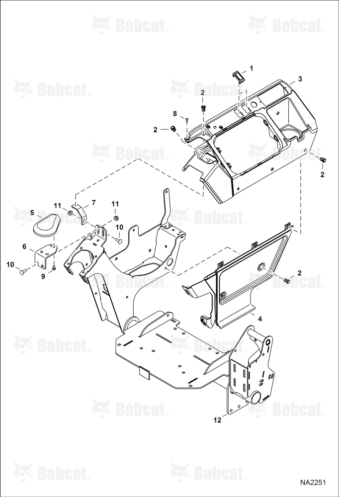 Control Console (RH)  AG3411001 - AG3413999