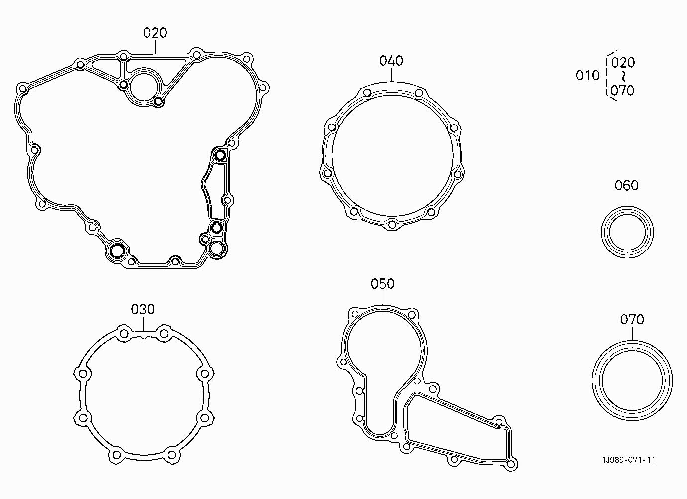 LOWER GASKET KIT