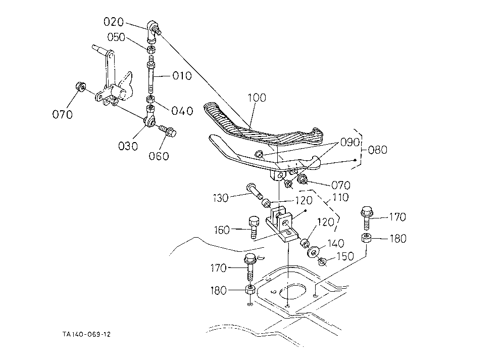 Speed Control Pedal [Hst Type]