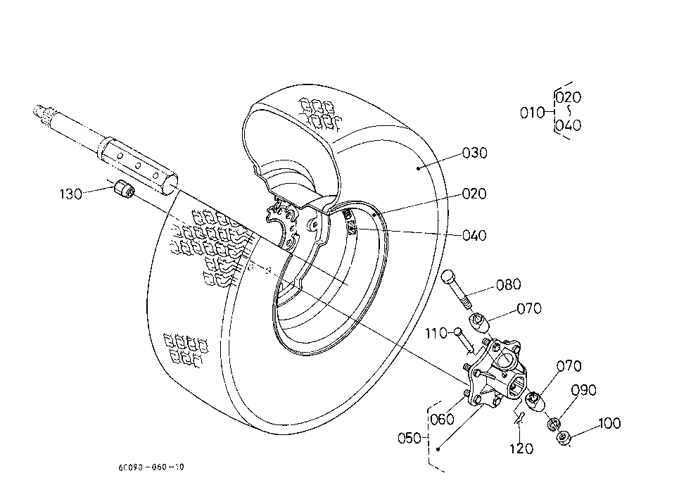 Rear Wheel (29 X 12.5-15)