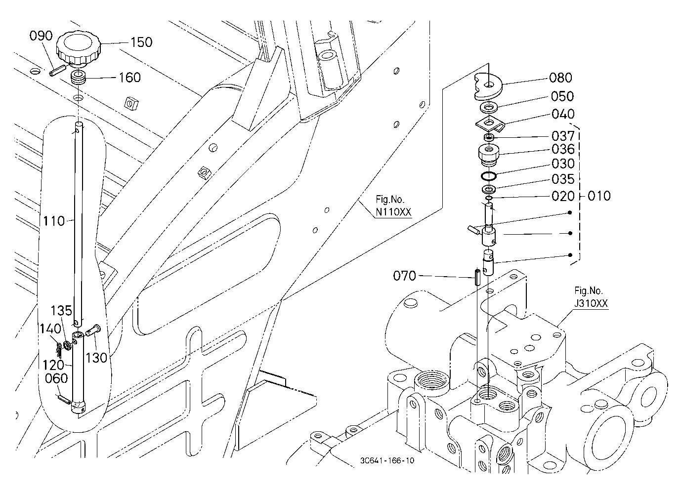 Lowering Lock Lever