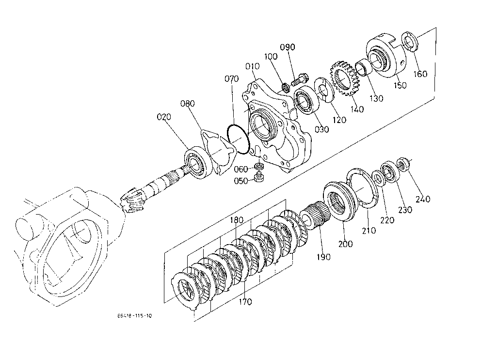 Clutch Disk [With Bi-Speed Turn]