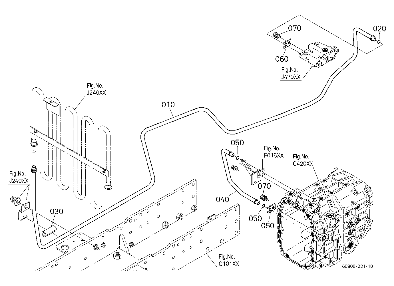 Hydraulic Oil Line (Ipv)