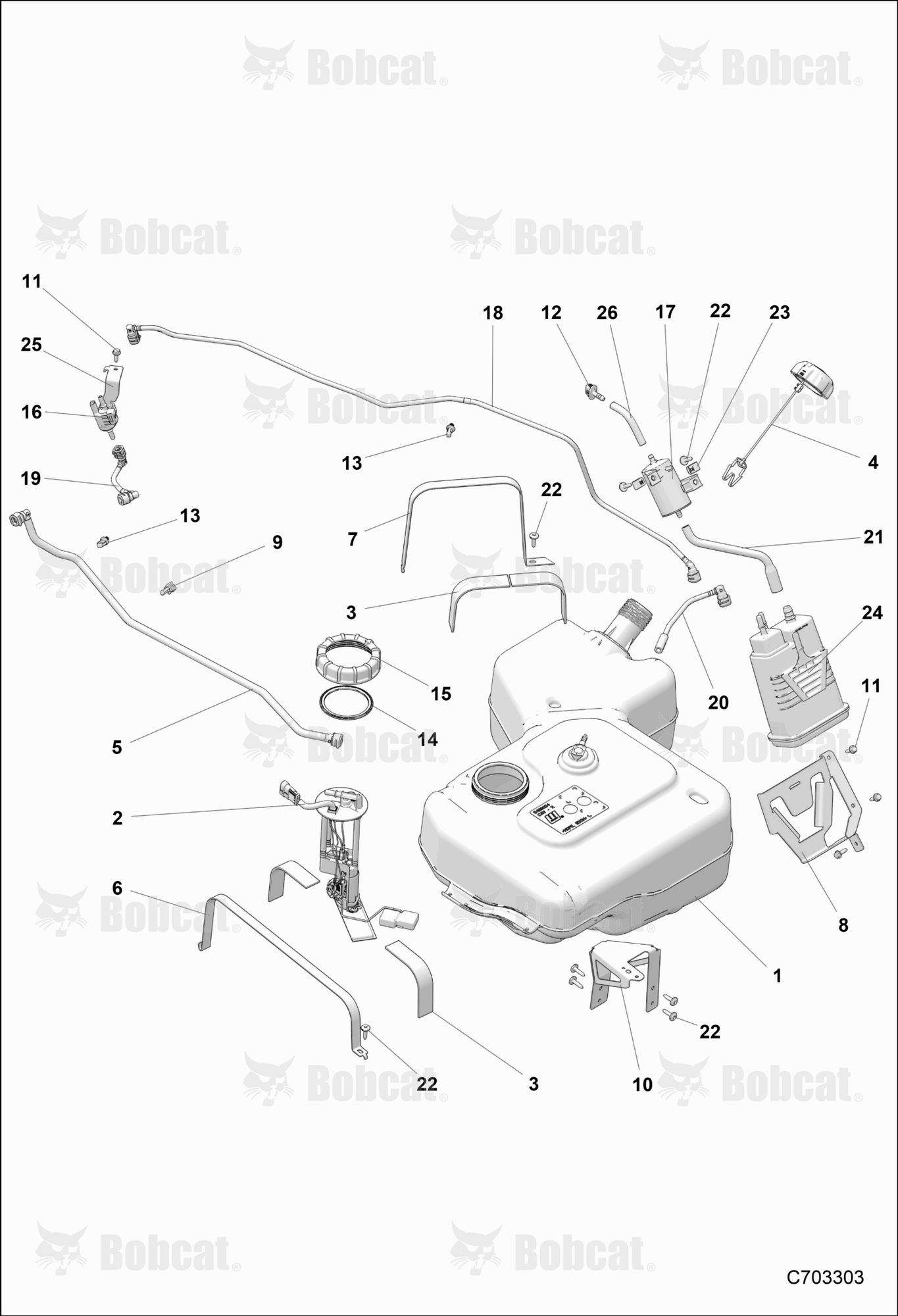 Fuel SYSTEM, Fuel TANK, Evap