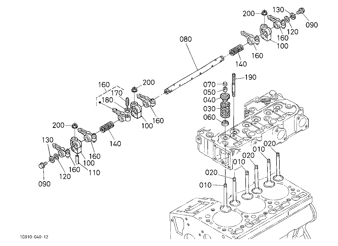 Valve And Rocker Arm