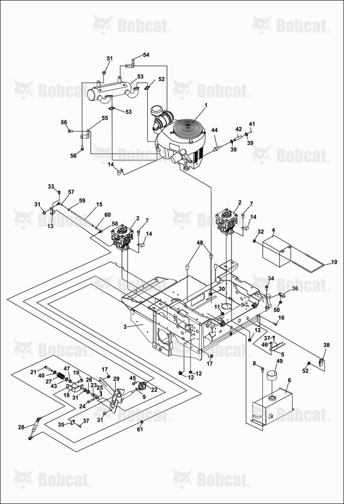 Upper Engine Deck ASSY