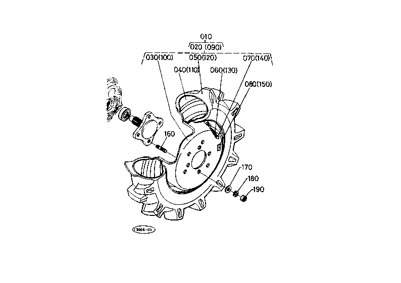 Front Wheel (4.50-10)