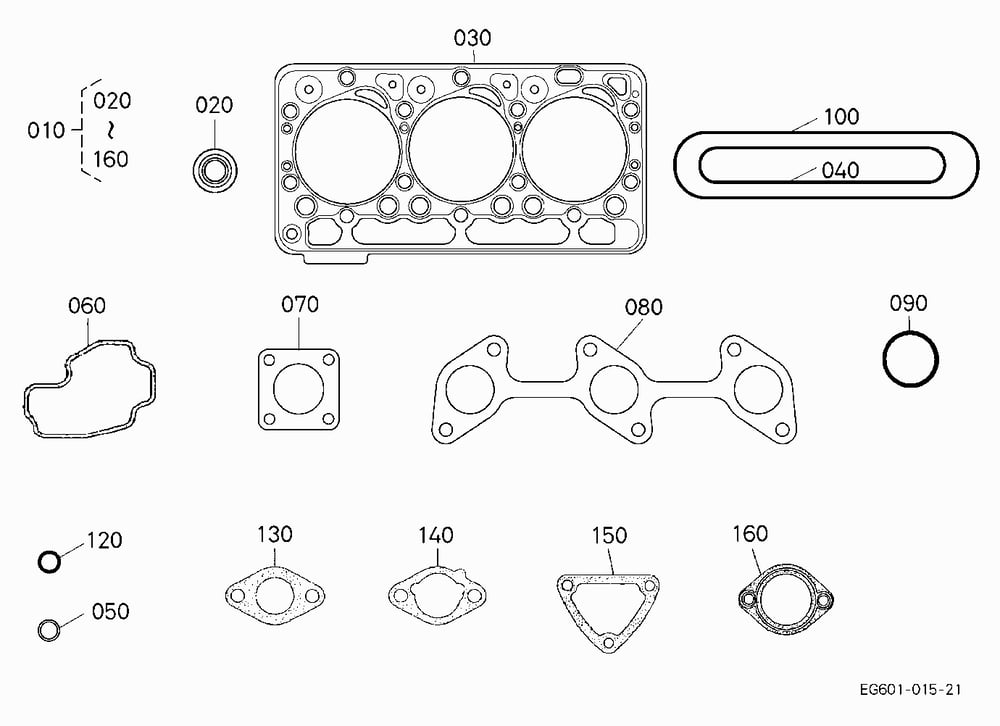 UPPER GASKET KIT [OPTION]