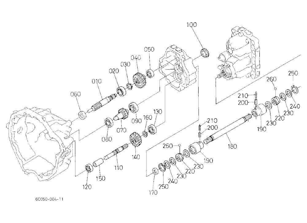 Clutch Shaft/Propeller Shaft