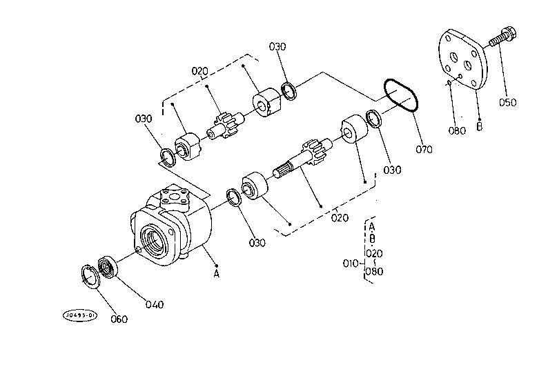 Hydraulic Pump [Component Parts]
