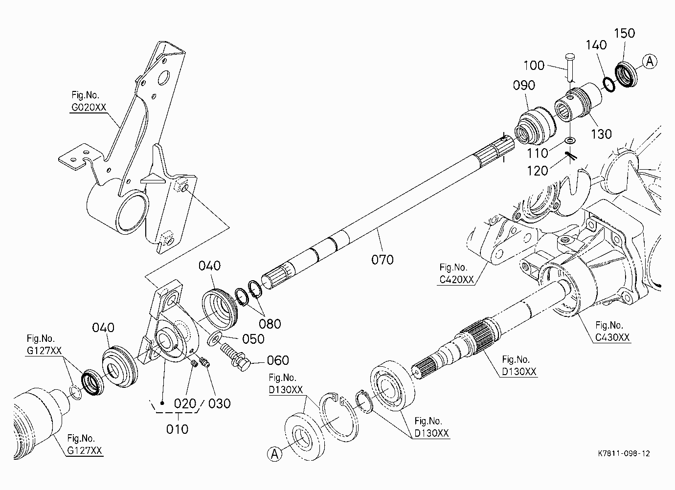 FRONT WHEEL PROPELLER SHAFT
