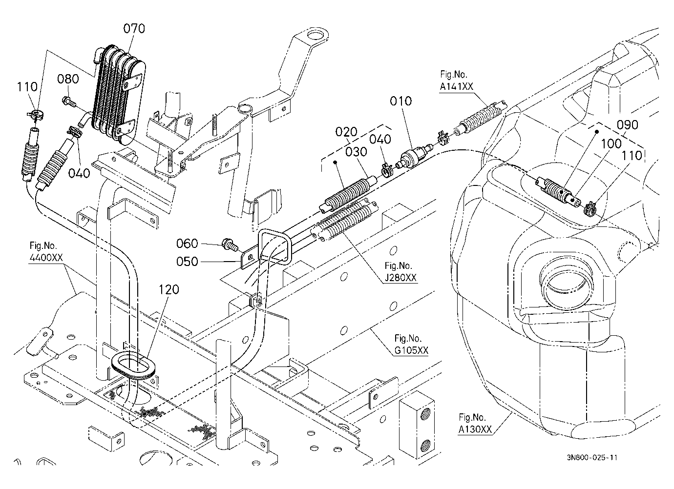 Fuel Pipe (Fuel Cooler)