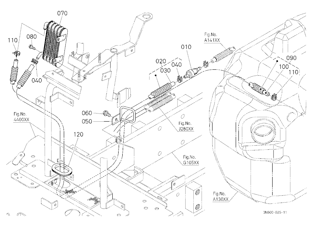 Fuel Pipe (Fuel Cooler)
