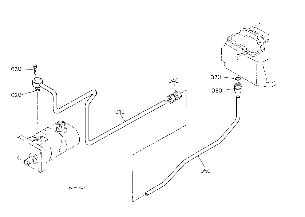 Hydraulic Pipe (Delivery)