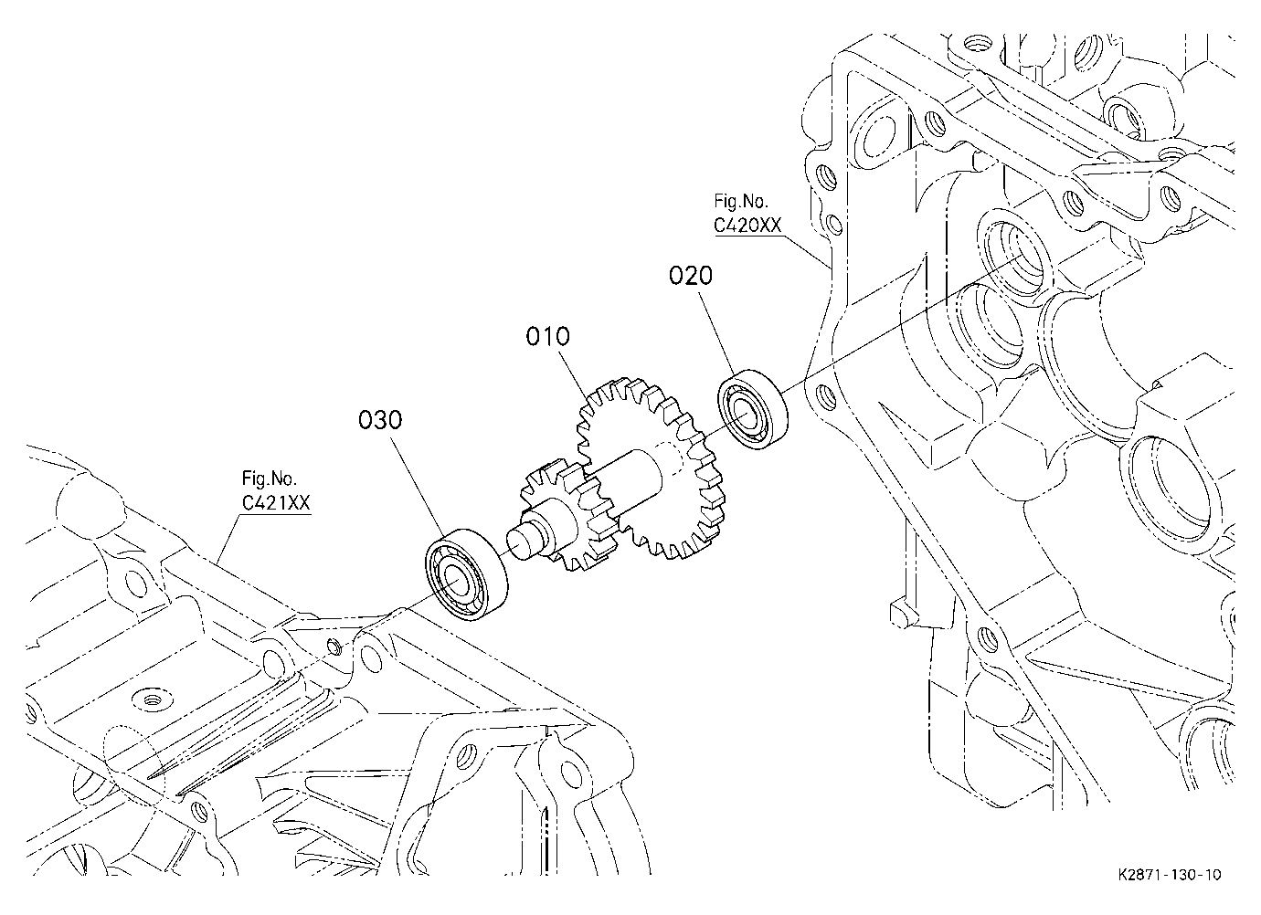 Fwd Idle Shaft