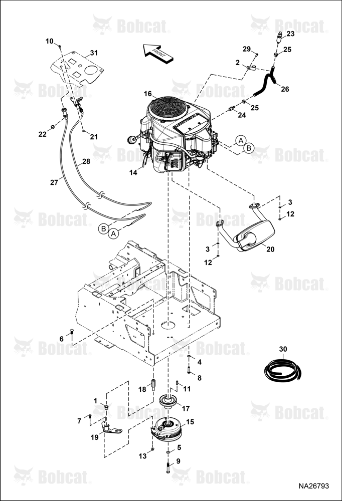 Engine & Muffler (NA)