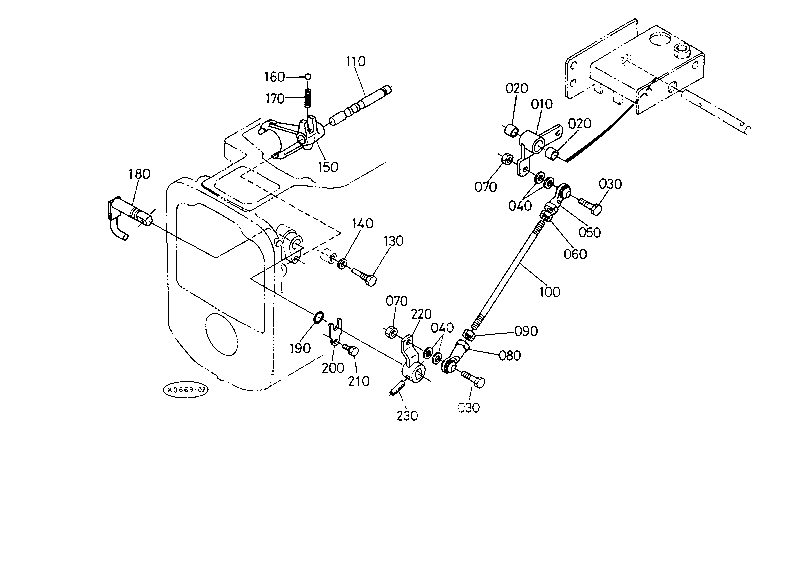 Shuttle Shift Lever 1 [Manual Shuttle]
