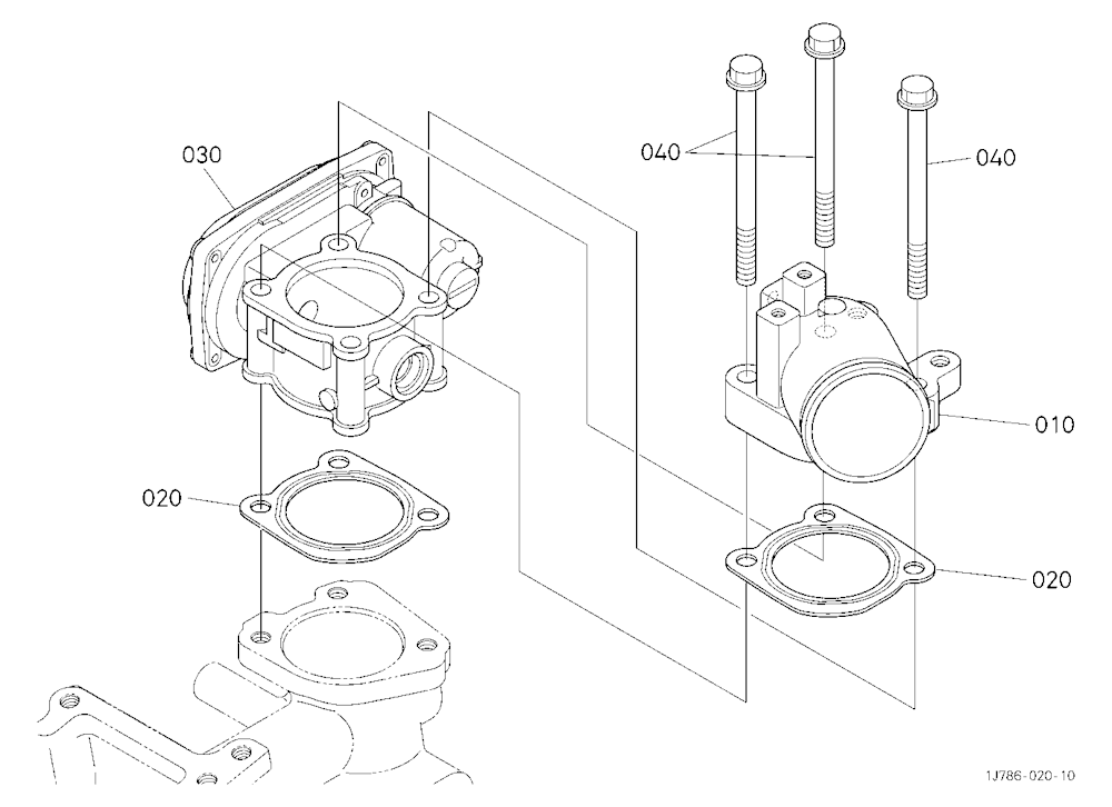 Air Cleaner Flange And Throttle Valve