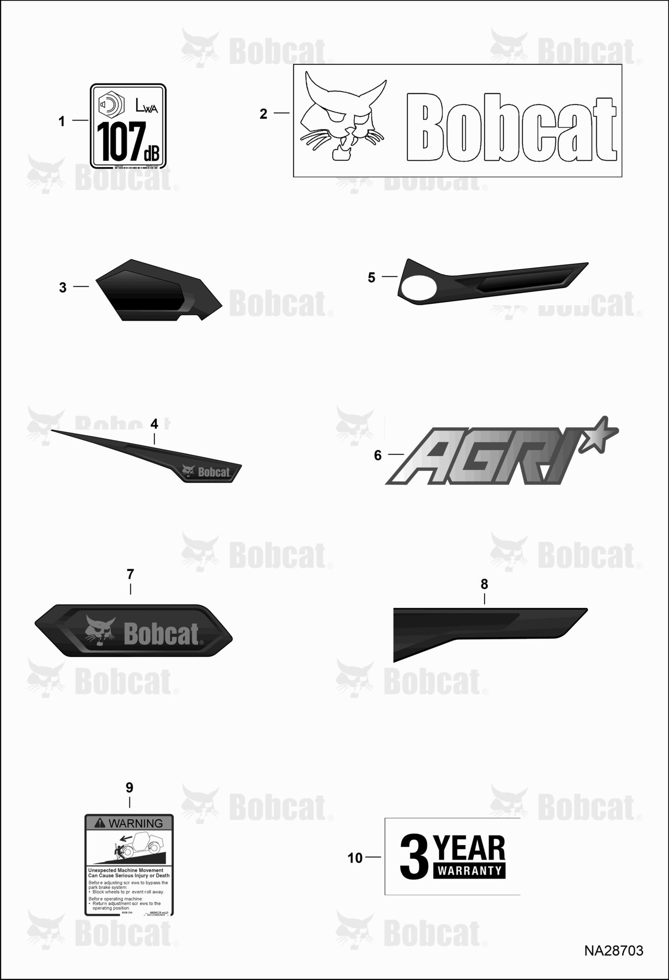 Decals Outside