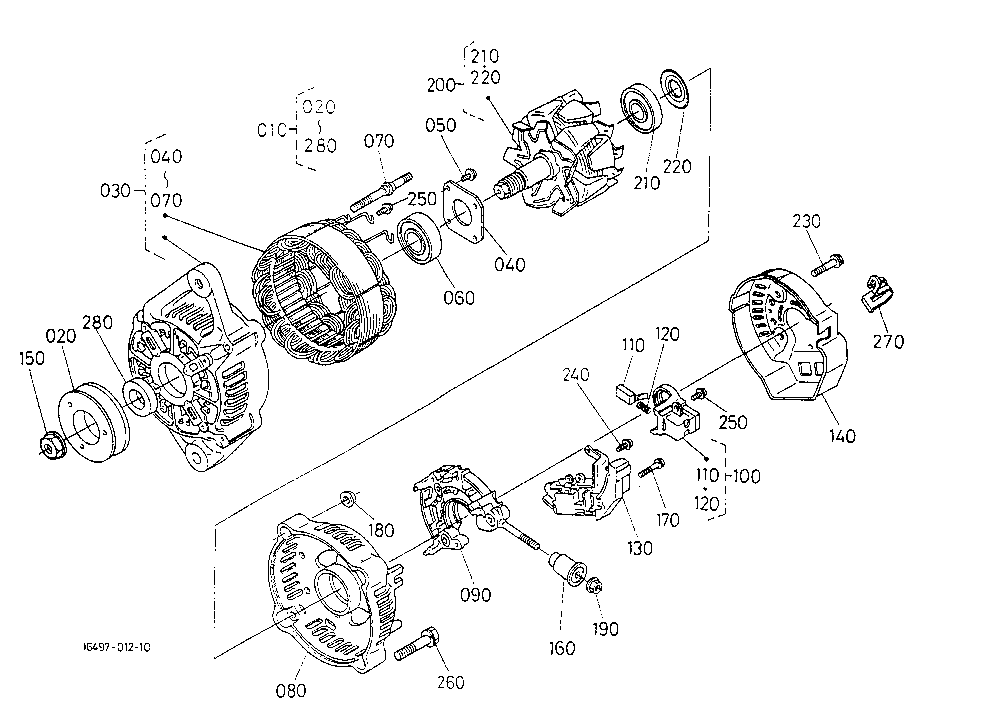 Alternator [Component Parts]