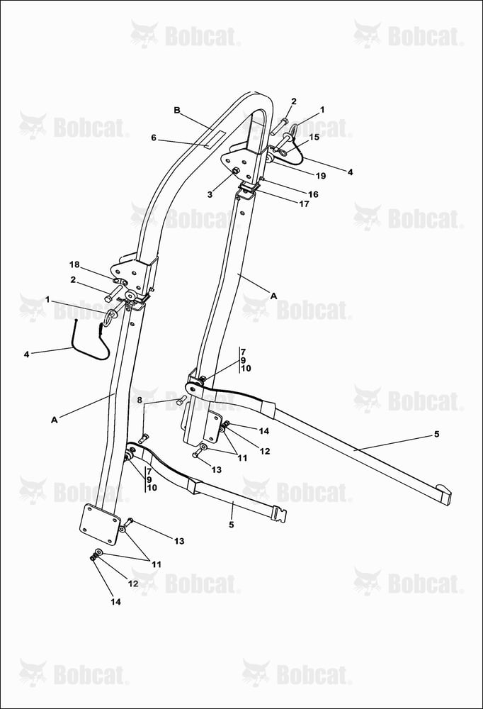 Folding ROPS Kit (970354)