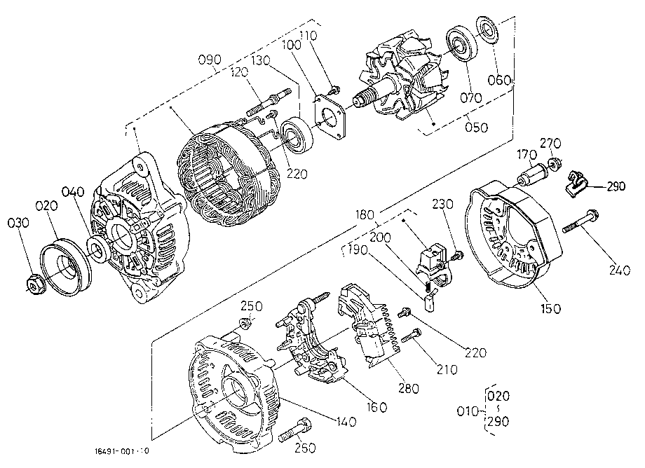 Alternator [Component Parts]
