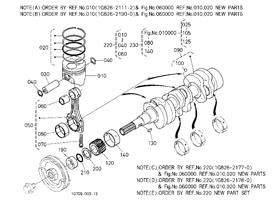 Piston And Crankshaft